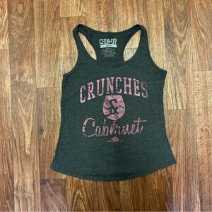 Crunches & Cabernet tank